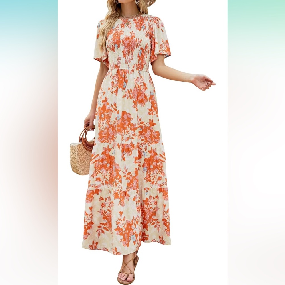 Flowy summer dress! Only worn once!